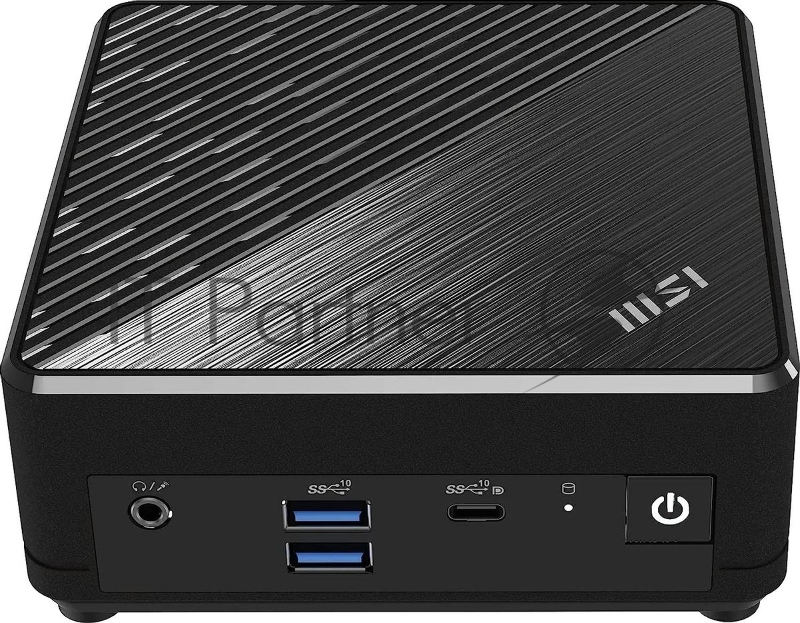 Неттоп MSI Cubi N ADL-037XRU N100 (0.8) 8Gb SSD256Gb UHDG без ОС 2xGbitEth WiFi BT 65W черный (9S6-B0A911-272)