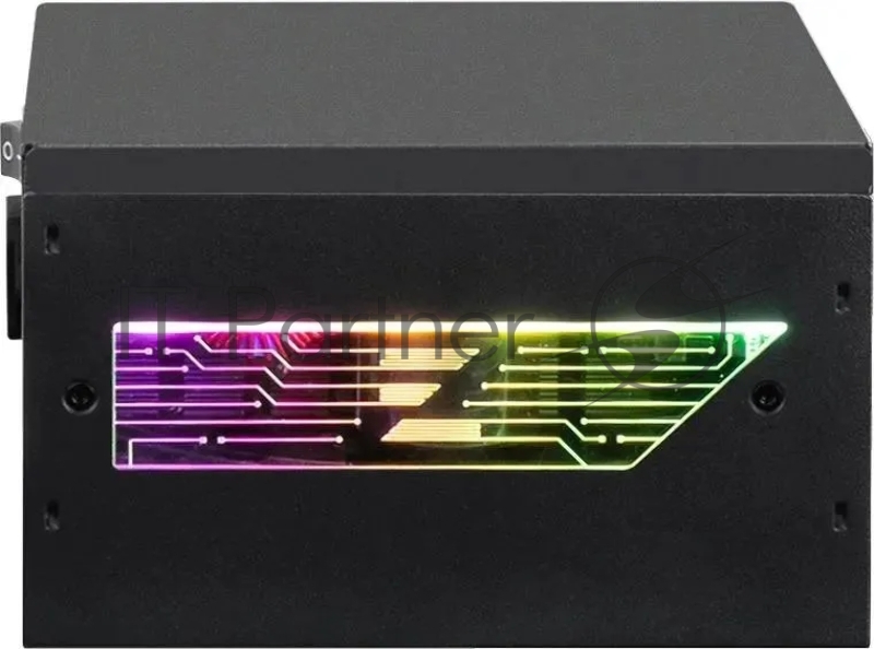 Блок питания Zalman ZM1000-TMX2 VIEW, 1000W, ATX12V v3.0, APFC, 12cm Fan, 80+ Gold Gen5, Full Modular, side ARGB lights, Retail