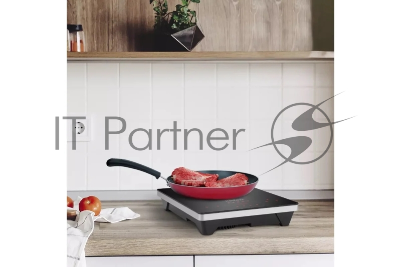 Плита Инфракрасная Kitfort КТ-153 черный/серебристый стеклокерамика (настольная)