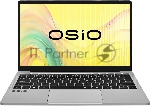 Ноутбук Osio FocusLine F140I-001 Core i3 1125G4 8Gb SSD256Gb Intel UHD Graphics 14 IPS FHD (1920x1080) без ОС grey WiFi BT Cam 6000mAh