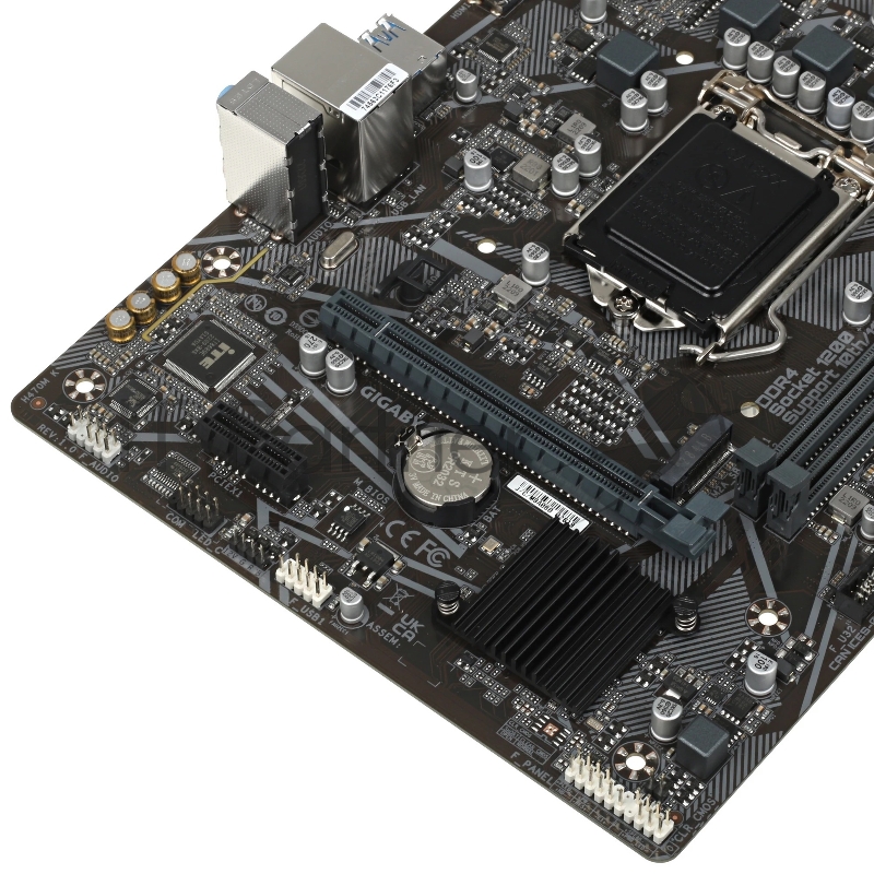 Материнская плата Gigabyte OEM H470M K, Socket 1200, Intel®H470, 2xDDR4-2333, HDMI, 1xPCI-Ex16, 1xPCI-Ex1, 2xSATA3, 1xM.2, 8 Ch Audio, GLan, (4+2)xUSB2.0, (2+2)xUSB3.2, mATX, RTL {} oem