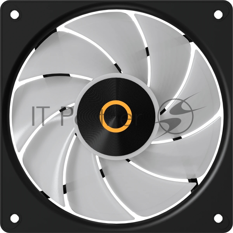 Вентилятор для корпуса Ocypus Gamma F12 Elite BK ARGB, 120x120x25mm, 4-PIN PWM, 600-1800 RPM, 26 DBA MAX, HYDRO BEARING