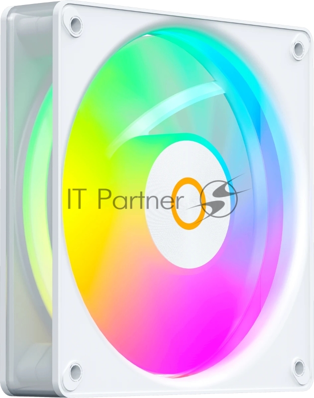 Вентилятор для корпуса Ocypus Gamma F12 Elite WH ARGB 3 IN 1, 120x120x25mm, 4-PIN PWM, 600-1800 RPM, 26 DBA MAX, HYDRO BEARING