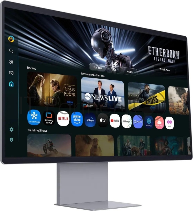 Монитор Samsung 32 Odyssey OLED G8 LS32FM902SIXCI серебристый OLED LED 16:9 HDMI матовая HAS Piv 260cd 178гр/178гр 3840x2160 DP 4K USB 8.4кг