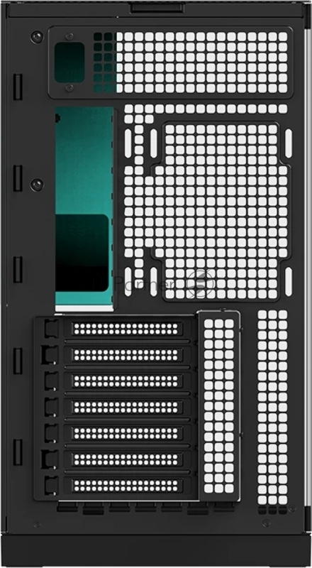 Корпус ПК без блока питания/ Case Geometric Future Model 5, Midi-Tower, TG, no fans, 2xUSB-A 3.0, 1xUSB 3.2 Type-C, E-ATX, ATX, mATX, mITX Light blue