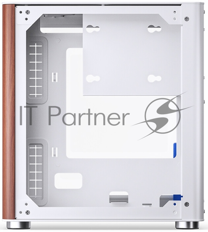 Корпус без блока питания/ Case JONSBO TK-0 White, Desktop SFF, TG, no fan, 1xUSB-A 3.2 + 1xUSB-C 3.2, SFX PSU Support, mITX White