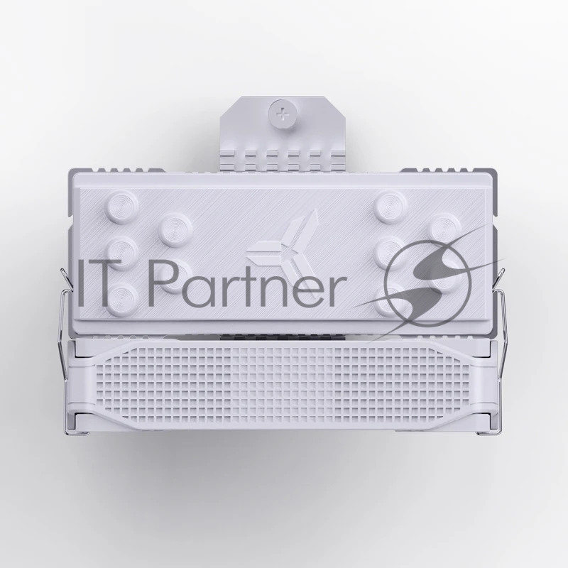 Кулер для процессора/ CPU Cooler JONSBO PISA A5 ARGB (265W, 4-pin PWM, 153mm, Al/Cu, 5x6mm, ARGB, 1x120mm, 81.27CFM, 36.8dBA, 1850RPM, S: 1851/1700/1200/115X, AM4/AM5 White)