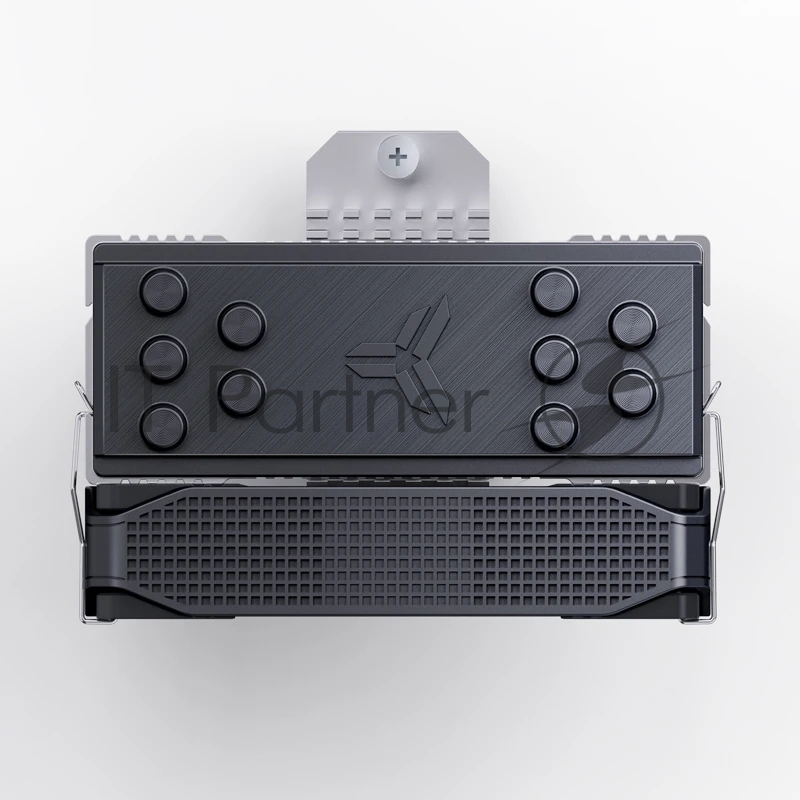 Кулер для процессора/ CPU Cooler JONSBO PISA A5 ARGB (265W, 4-pin PWM, 153mm, Al/Cu, 5x6mm, ARGB, 1x120mm, 81.27CFM, 36.8dBA, 1850RPM, S: 1851/1700/1200/115X, AM4/AM5 Grey)