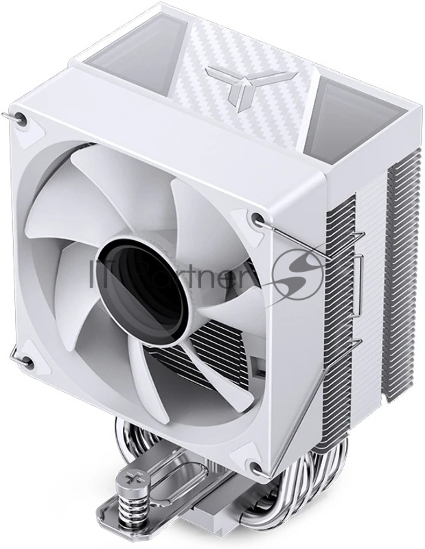 Кулер для процессора/ CPU Cooler JONSBO CR-1400 V2 ARGB (180W, 4-pin PWM, 133mm, Al/Cu, 4x6mm, ARGB, 1x92mm, 38.2CFM, 33.8dBA, 2200RPM, S: 1700/1200/115X, AM4/AM5 White)
