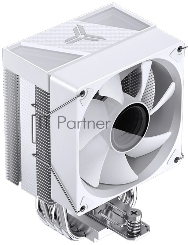 Кулер для процессора/ CPU Cooler JONSBO CR-1400 V2 ARGB (180W, 4-pin PWM, 133mm, Al/Cu, 4x6mm, ARGB, 1x92mm, 38.2CFM, 33.8dBA, 2200RPM, S: 1700/1200/115X, AM4/AM5 White)