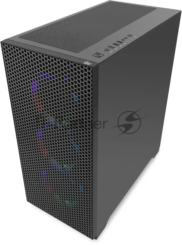 ПК IRU Tactio 510B7GP TWR i7 14700F (2.1) 32Gb SSD1Tb RTX5060TI 16Gb Windows 11 Pro GbitEth 650W черный (RUS) (2126632)