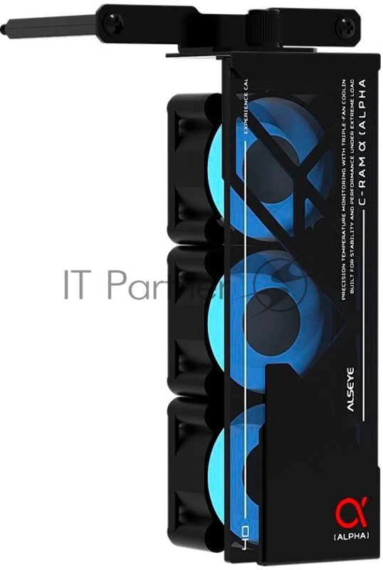 Вентилятор для процессора ALSEYE AS.03.08.0001 (C-RAM-Alpha-B) Product Size: 145.9 * 82 * 38.3mm Number of fans: 3 Size: 40 * 40 * 20mm Material: 1mm SPCC thick sheet metal Surface treatment: Powder coated black on the surface Box: Black Leaf: Milk w