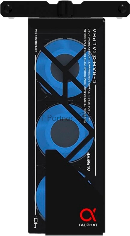 Вентилятор для процессора ALSEYE AS.03.08.0001 (C-RAM-Alpha-B) Product Size: 145.9 * 82 * 38.3mm Number of fans: 3 Size: 40 * 40 * 20mm Material: 1mm SPCC thick sheet metal Surface treatment: Powder coated black on the surface Box: Black Leaf: Milk w