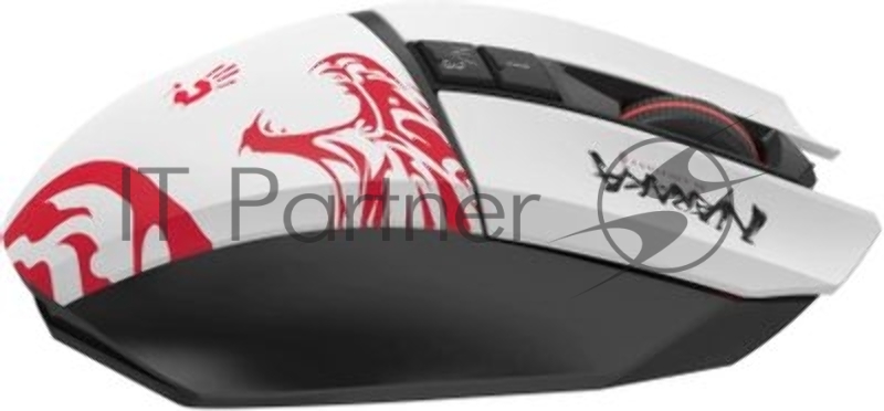 Мышь A4Tech Bloody R36 Ultra черный/белый/красный оптическая 12000dpi беспров. USB 7but (R36 ULTRA NARAKA USB)