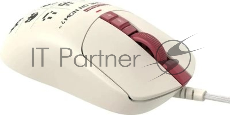 Мышь A4Tech Bloody R72 Ultra Duo белый/красный/рисунок оптическая 20000dpi беспров. USB-C 7but (R72 ULTRA DUO PIXELS RED)