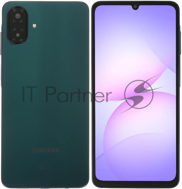 Смартфон Samsung Galaxy A07 4/128Gb, зеленый