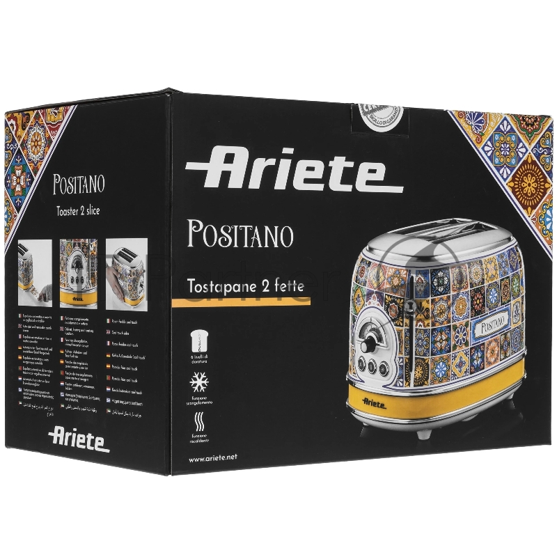Тостер Ariete 00C01551PAR0 Positano