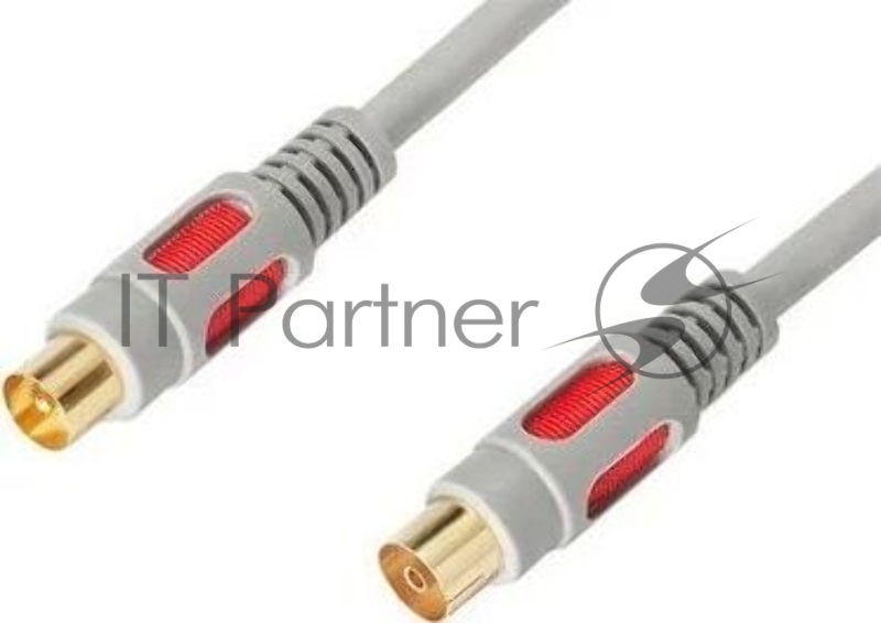 DELINK TVгн. - TVшт. 7,0м GREY пластик (TVPJ070P)