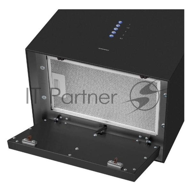 Вытяжка пристенная островная Maunfeld Bath Plus 402IL черный, 40 см, 1150 куб. м/ч, 52 дБ