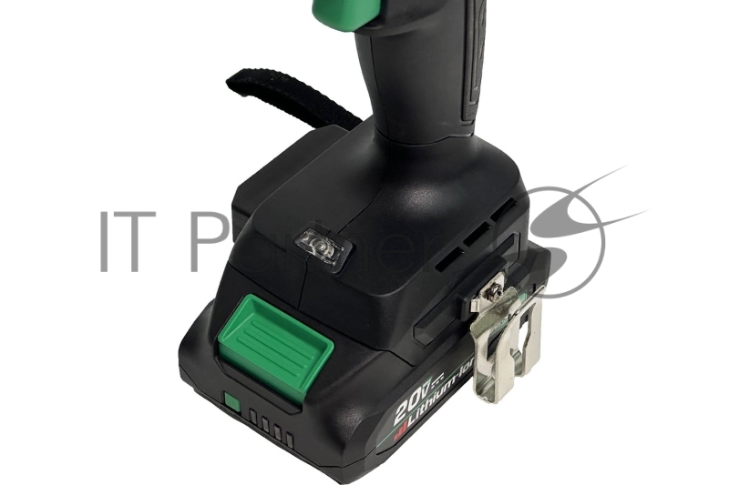 Дрель-шуруповерт аккумуляторная DWT ABSP-20 DNF-2 BMC /20В/до 2000 об.в мин/60 Нм/1-13 мм/бещеточный мотор/реверс/LED-подсветка/2 АКБ, 2 Ач/ЗУ/кейс/черный (ABSP-20 DNF-2 BMC)