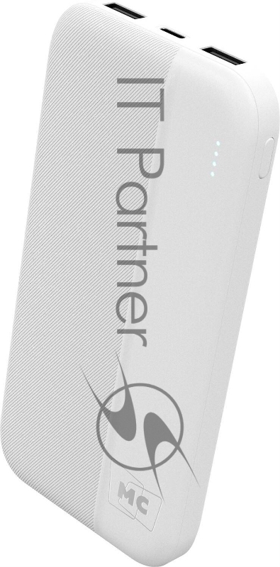 Портативный аккумулятор MORE CHOICE (4620202552907) PB25-10 White - 10000mAh 2USB