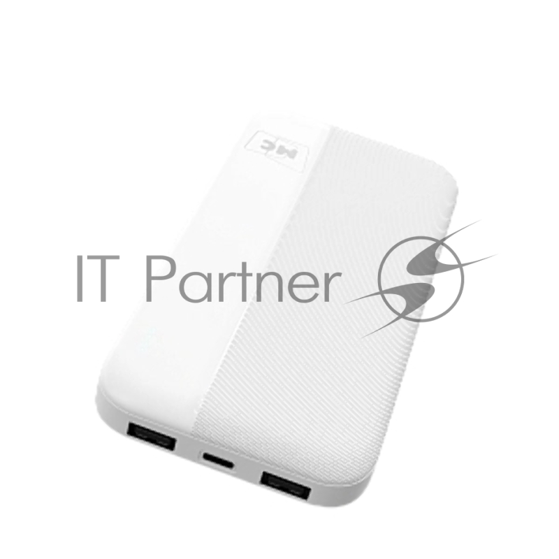 Портативный аккумулятор MORE CHOICE (4620202552907) PB25-10 White - 10000mAh 2USB
