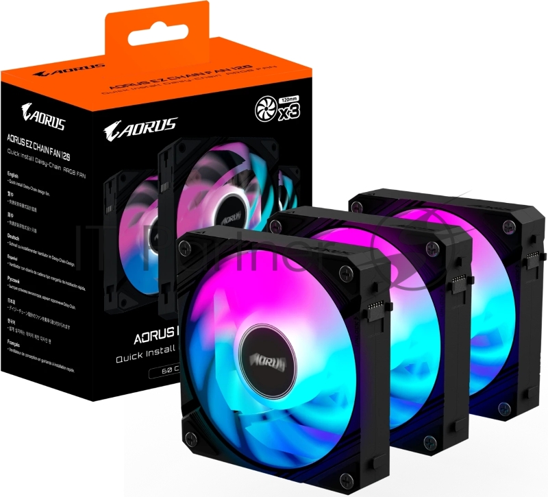 Комплект вентиляторов Gigabyte GP-ECFAN1203