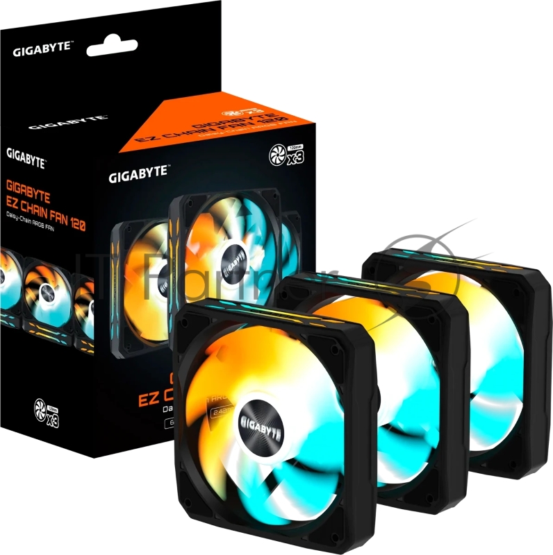 Комплект вентиляторов Gigabyte GP-GBT EZFAN1203