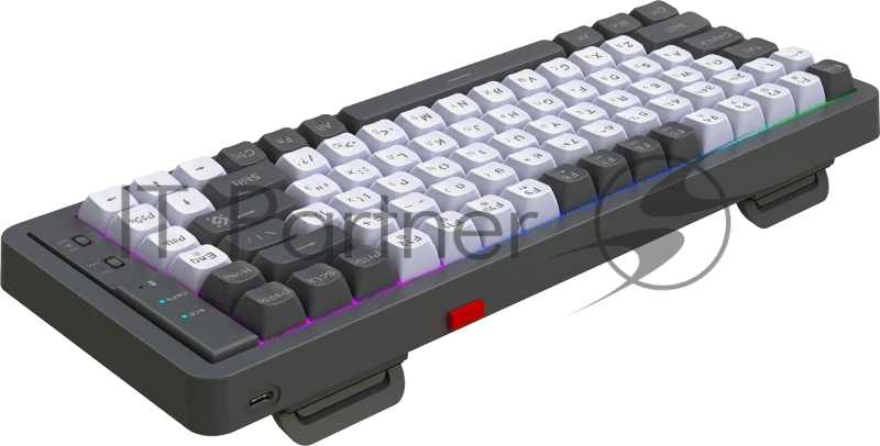 Клавиатура DEFENDER (45325) Maro GK-325 RU,белый/серый