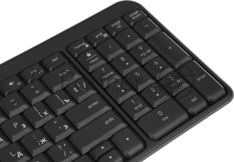 Клавиатура Logitech K251 черный беспроводная BT Multimedia (920-013363)