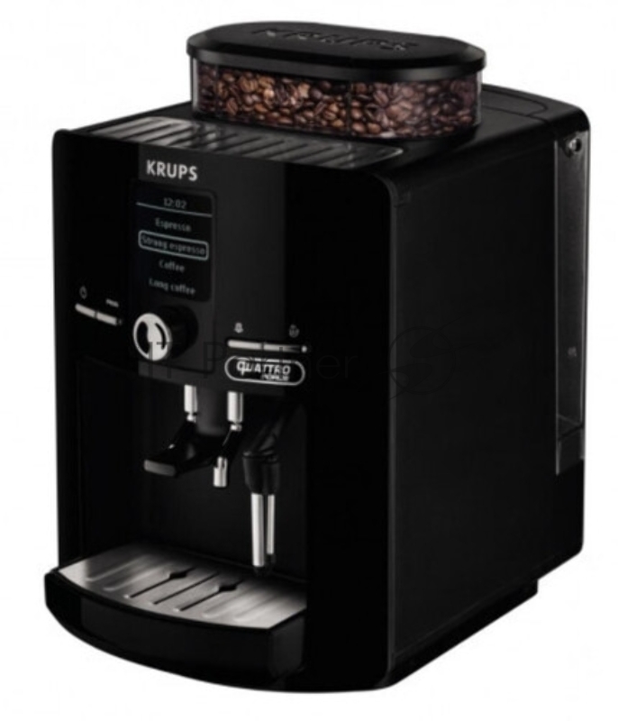 Кофемашина Krups Espresseria EA82F010 1450Вт черный/нержавеющая сталь