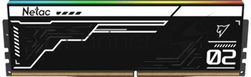 Модуль памяти DDR 5 DIMM 32Gb (16Gbx2) 6800Mhz, Netac Shadow II RGB NTS2D5P68DP-32K C34