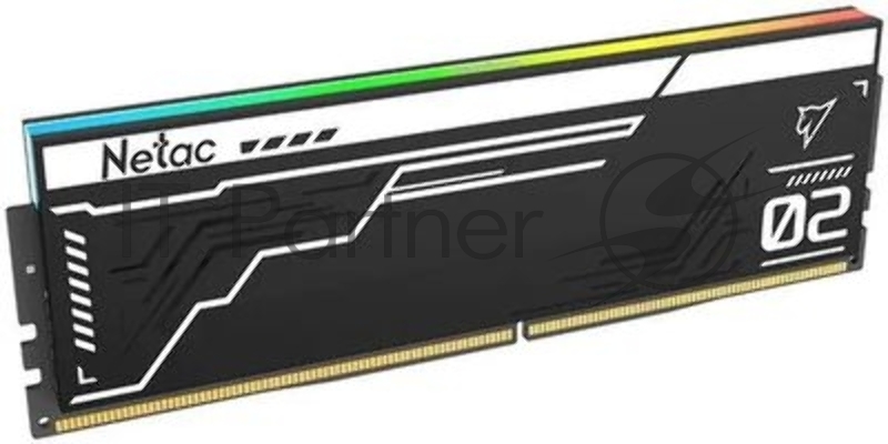 Модуль памяти DDR 5 DIMM 32Gb (16Gbx2) 7600Mhz, Netac Shadow II RGB NTS2D5P76DP-32K C36