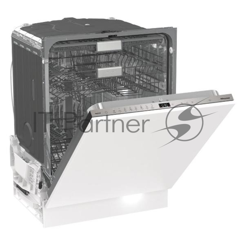 Посудомоечная машина Hisense HV693C60AD нержавеющая сталь/белый