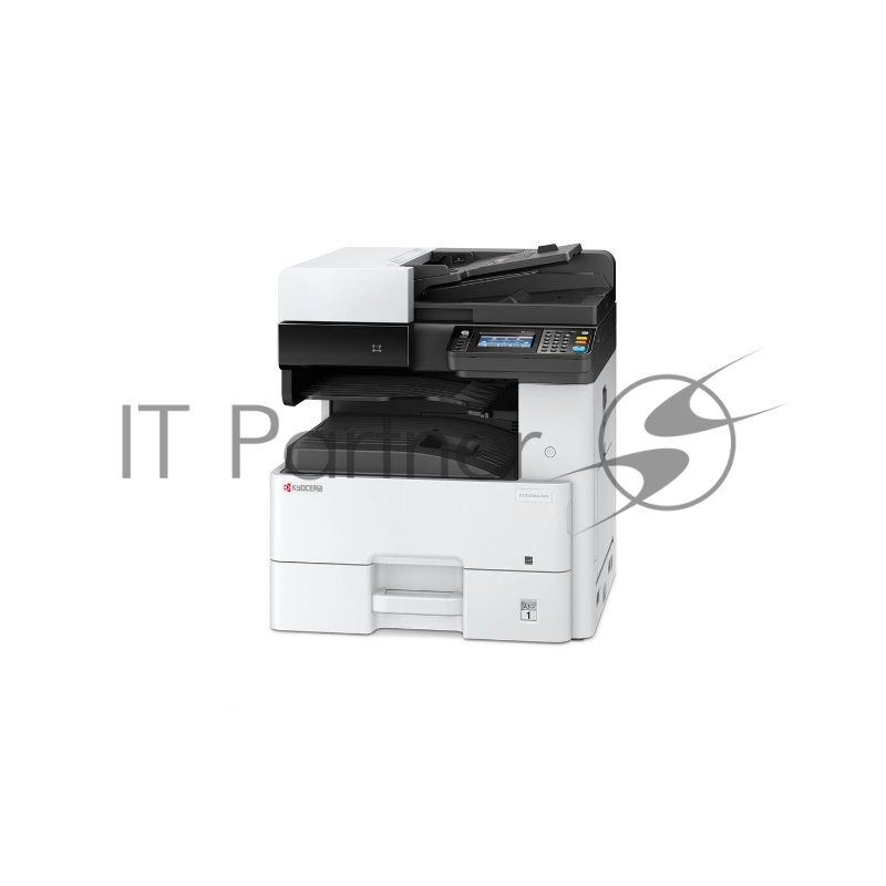 МФУ лазерный Kyocera Ecosys M4125idn (1102P23NL0/NL1) A3, ч/б, печ. до 25 стр/мин. (А4) до 12 стр/мин. (А3), скан. до 50 стр/мин., 1200 x 1200 dpi (печать) 600x600dpi (скан.), USB, RJ-45, NFC, Air Print, Mopria Duplex Net белый