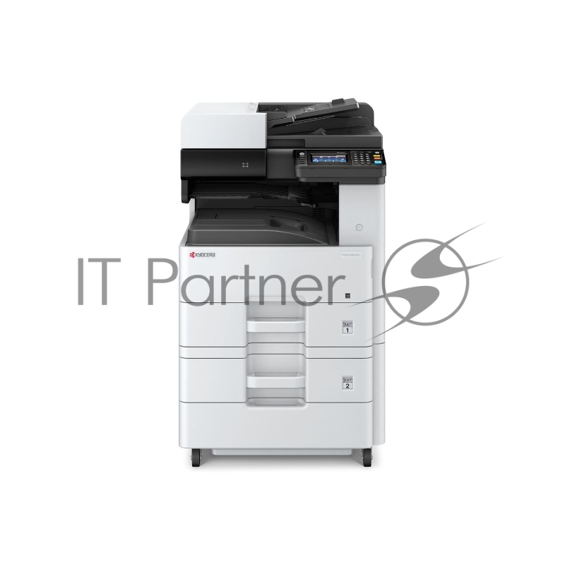 МФУ лазерный Kyocera Ecosys M4125idn (1102P23NL0/NL1) A3, ч/б, печ. до 25 стр/мин. (А4) до 12 стр/мин. (А3), скан. до 50 стр/мин., 1200 x 1200 dpi (печать) 600x600dpi (скан.), USB, RJ-45, NFC, Air Print, Mopria Duplex Net белый