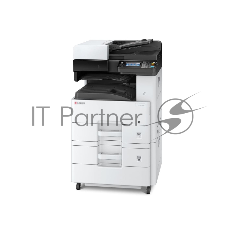 МФУ лазерный Kyocera Ecosys M4125idn (1102P23NL0/NL1) A3, ч/б, печ. до 25 стр/мин. (А4) до 12 стр/мин. (А3), скан. до 50 стр/мин., 1200 x 1200 dpi (печать) 600x600dpi (скан.), USB, RJ-45, NFC, Air Print, Mopria Duplex Net белый