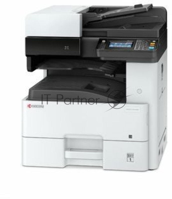 МФУ лазерный Kyocera Ecosys M4125idn (1102P23NL0/NL1) A3, ч/б, печ. до 25 стр/мин. (А4) до 12 стр/мин. (А3), скан. до 50 стр/мин., 1200 x 1200 dpi (печать) 600x600dpi (скан.), USB, RJ-45, NFC, Air Print, Mopria Duplex Net белый