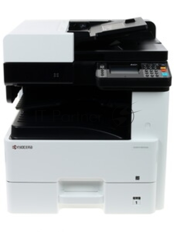 МФУ лазерный Kyocera Ecosys M4125idn (1102P23NL0/NL1) A3, ч/б, печ. до 25 стр/мин. (А4) до 12 стр/мин. (А3), скан. до 50 стр/мин., 1200 x 1200 dpi (печать) 600x600dpi (скан.), USB, RJ-45, NFC, Air Print, Mopria Duplex Net белый