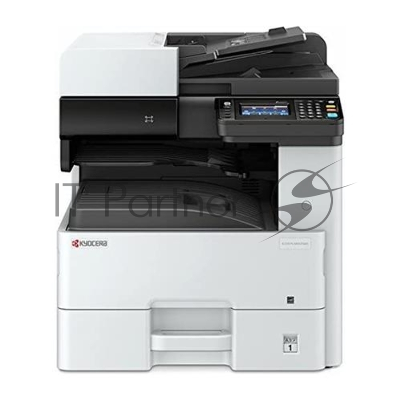 МФУ лазерный Kyocera Ecosys M4125idn (1102P23NL0/NL1) A3, ч/б, печ. до 25 стр/мин. (А4) до 12 стр/мин. (А3), скан. до 50 стр/мин., 1200 x 1200 dpi (печать) 600x600dpi (скан.), USB, RJ-45, NFC, Air Print, Mopria Duplex Net белый