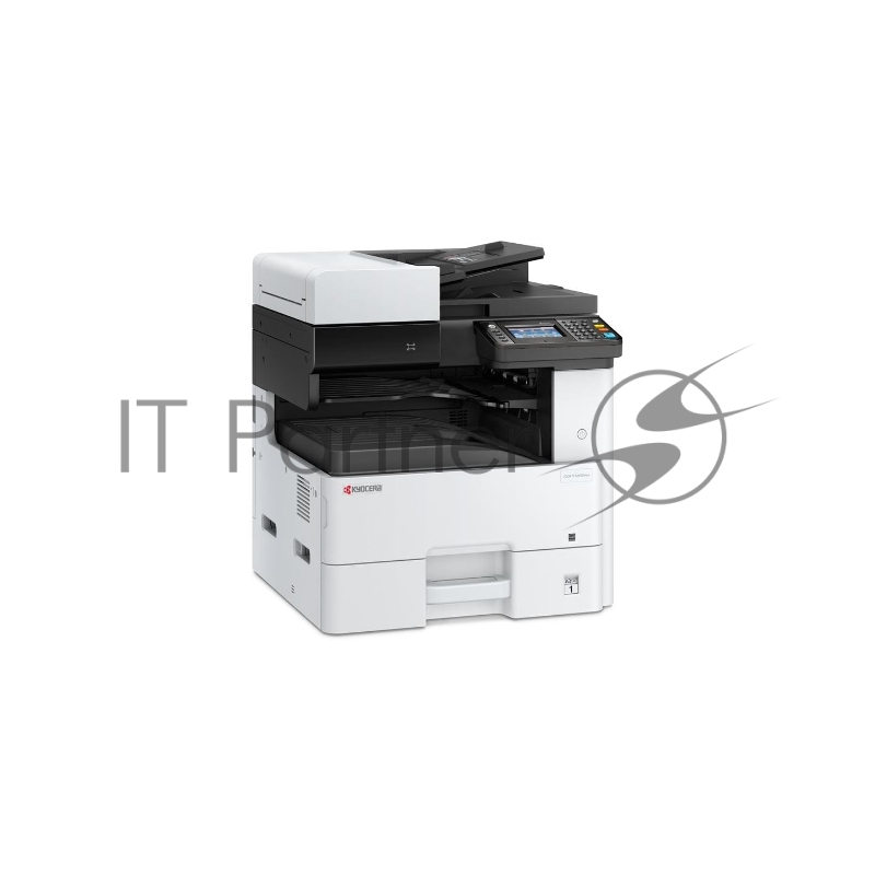 МФУ лазерный Kyocera Ecosys M4125idn (1102P23NL0/NL1) A3, ч/б, печ. до 25 стр/мин. (А4) до 12 стр/мин. (А3), скан. до 50 стр/мин., 1200 x 1200 dpi (печать) 600x600dpi (скан.), USB, RJ-45, NFC, Air Print, Mopria Duplex Net белый