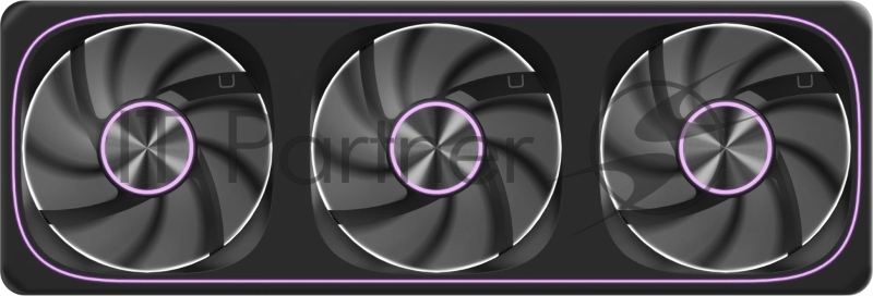 Вентилятор для корпуса Formula Air Fusion 3 BK ARGB 360х120x28 черный 4-pin 34.95дБ Ret