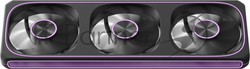 Вентилятор для корпуса Formula Air Fusion 3 BK ARGB 360х120x28 черный 4-pin 34.95дБ Ret