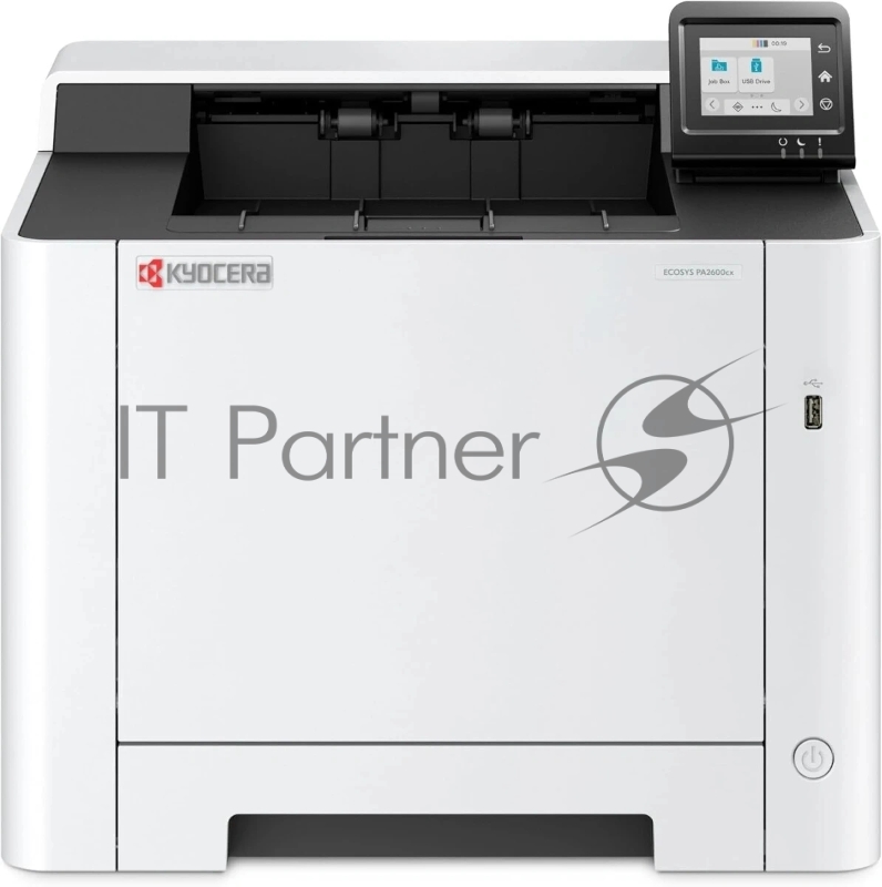 Принтер лазерный Kyocera ECOSYS PA2600cx (цветной, A4, 26ppm, 1200dpi, 1Gb, Duplex, Lan, USB) (110C0H3NL0)
