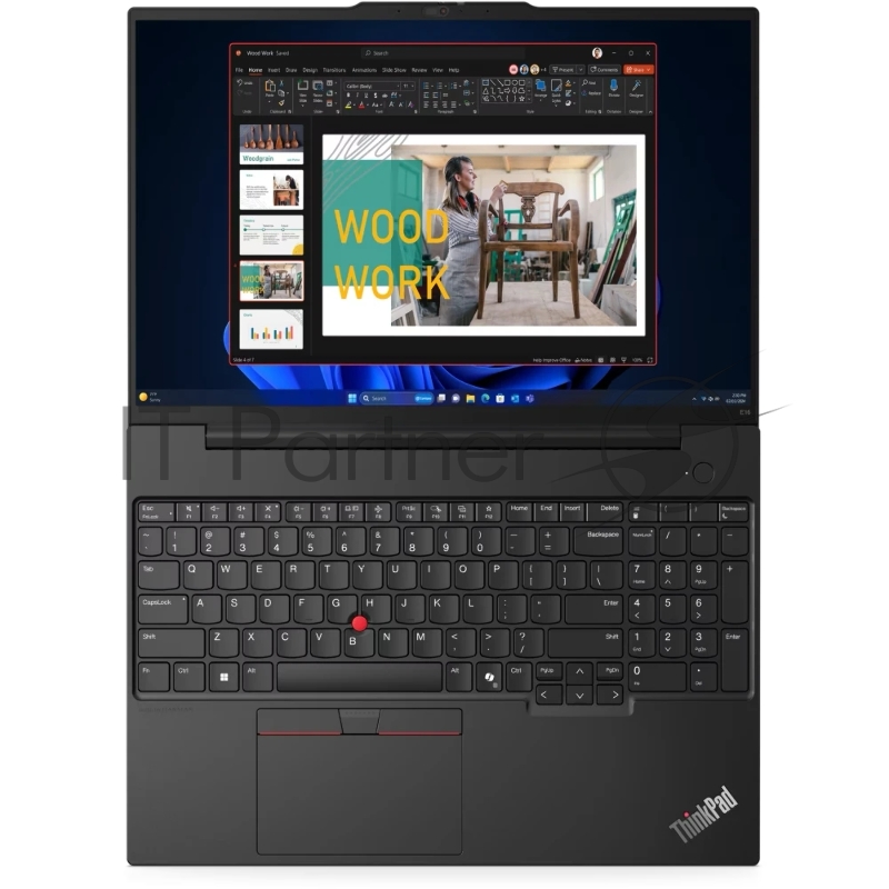 Ноутбук Lenovo ThinkPad E16 Gen 2 Intel Core Ultra 7 155H 3800MHz/16/1920x1200/16GB/512GB SSD/Intel Arc Graphics/Wi-Fi/Bluetooth/Без ОС (21MAS07K00) Black