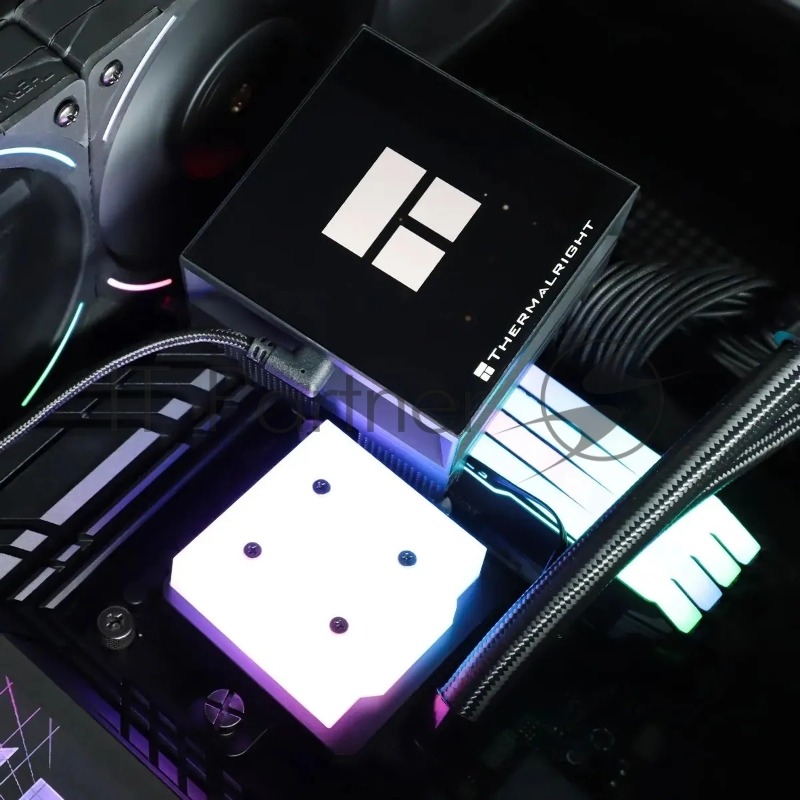 Жидкостная система охлаждения Thermalright Hyper Vision 360 Argb Black/ Display/ all Intel/AMD