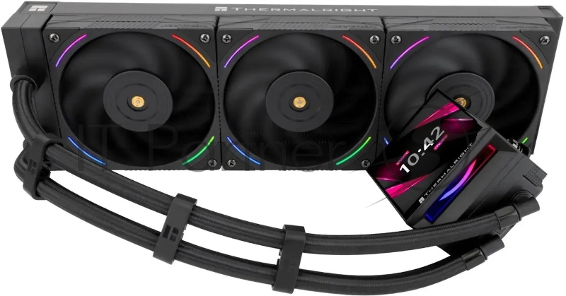 Жидкостная система охлаждения Thermalright Hyper Vision 360 Argb Black/ Display/ all Intel/AMD