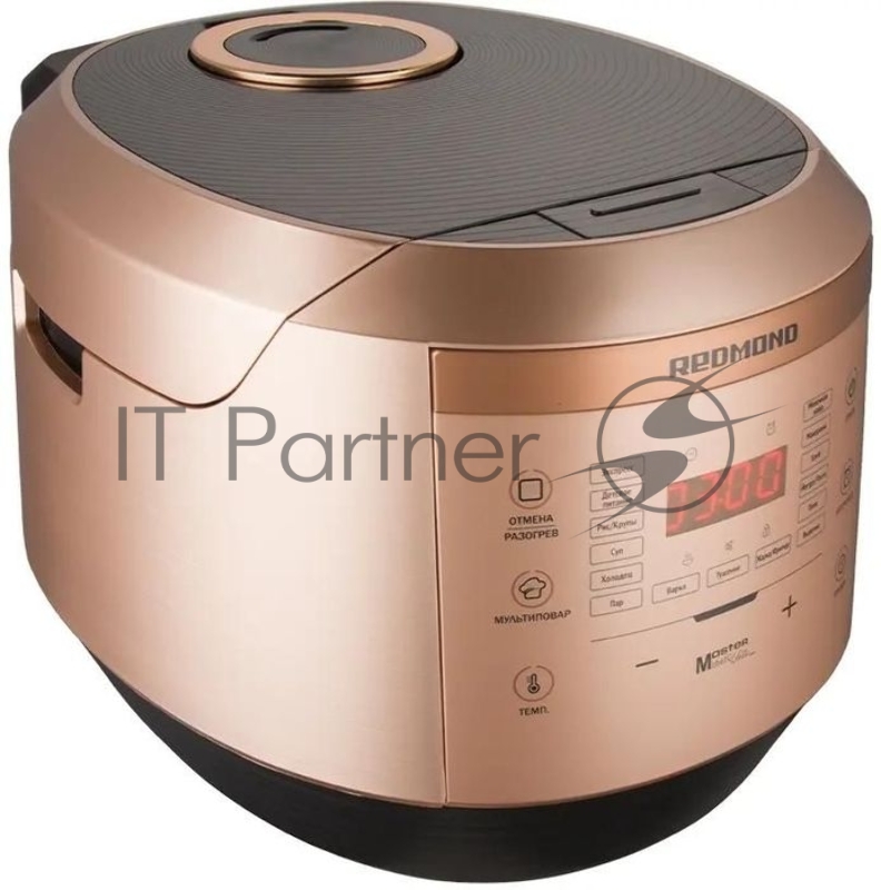 Мультиварка Redmond RMC-450 мощность 860 Вт объем 4.5 л электронное управление (Бронза)