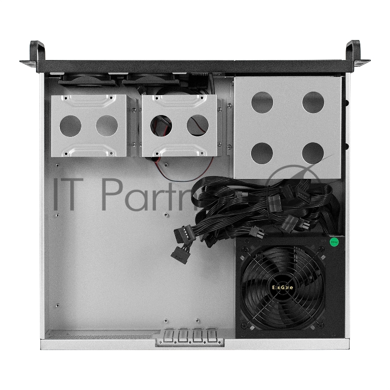 Серверный корпус ExeGate Pro 2U400-04 <RM 19, высота 2U, глубина 400, БП 800PAS, 2*USB>