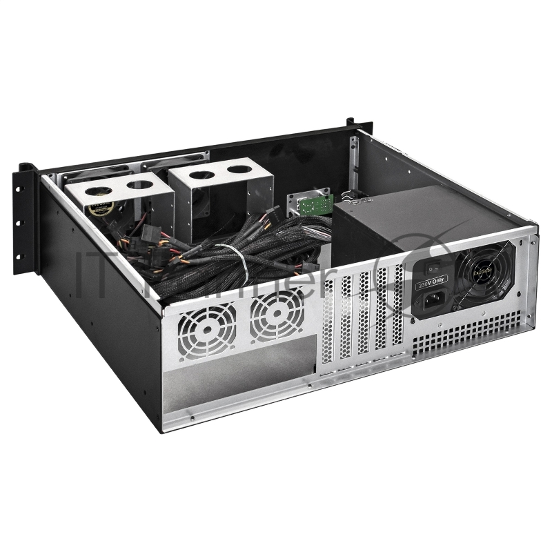 Серверный корпус ExeGate Pro 3U390-11 <RM 19, высота 3U, глубина 390, БП 800PAS, USB>